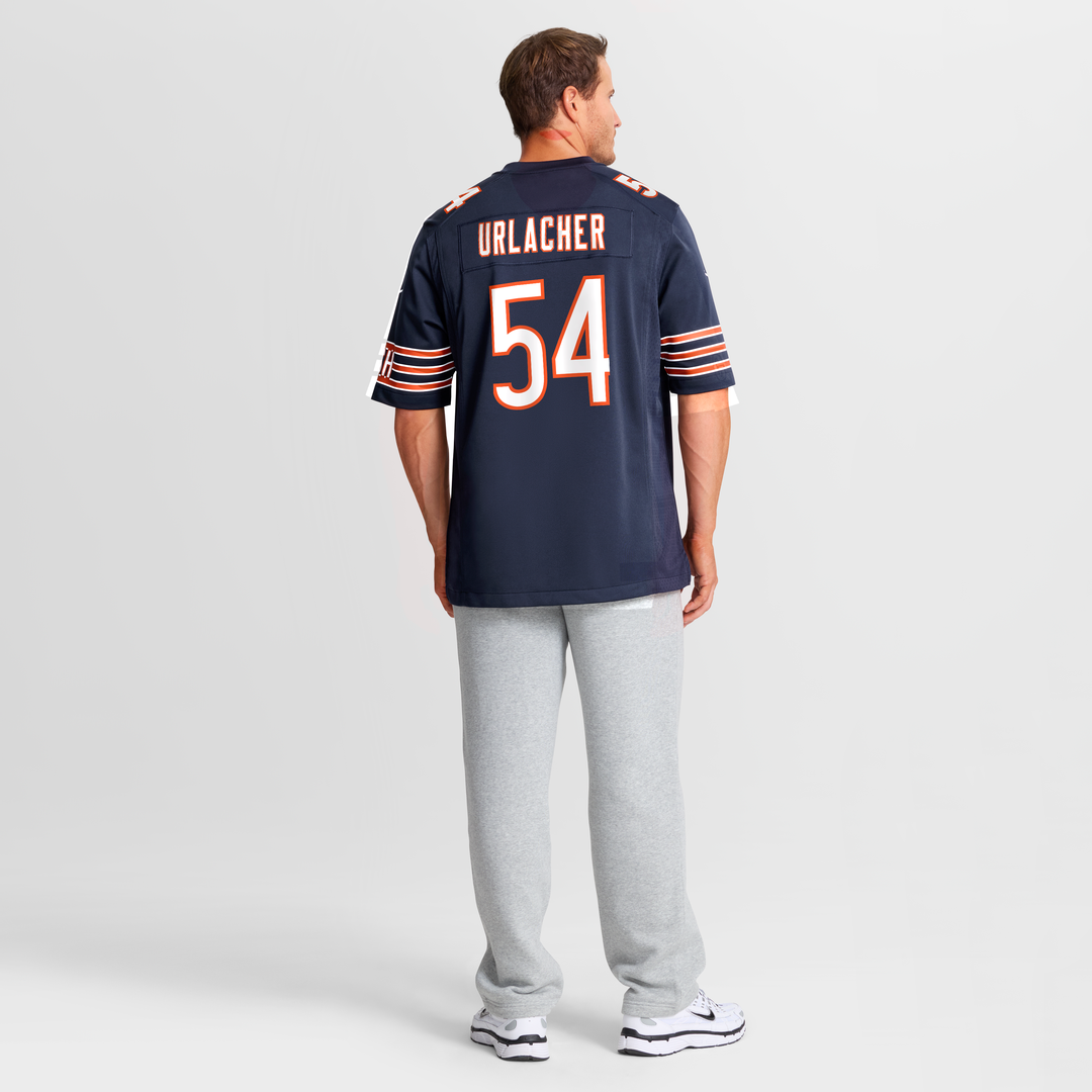 Brian Urlacher Chicago Bears Retired Player Game Jersey - White