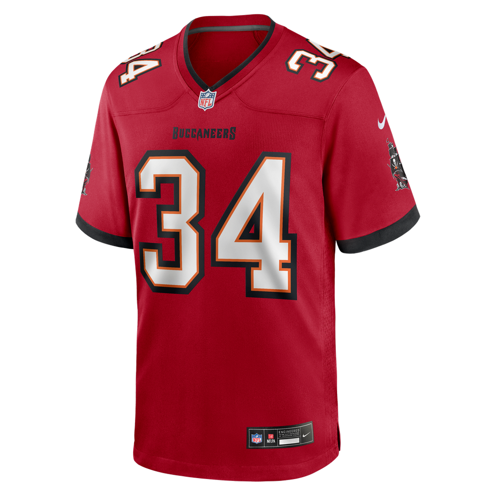 Alex Anzalone Tampa Bay Buccaneers Team Game Jersey - Red