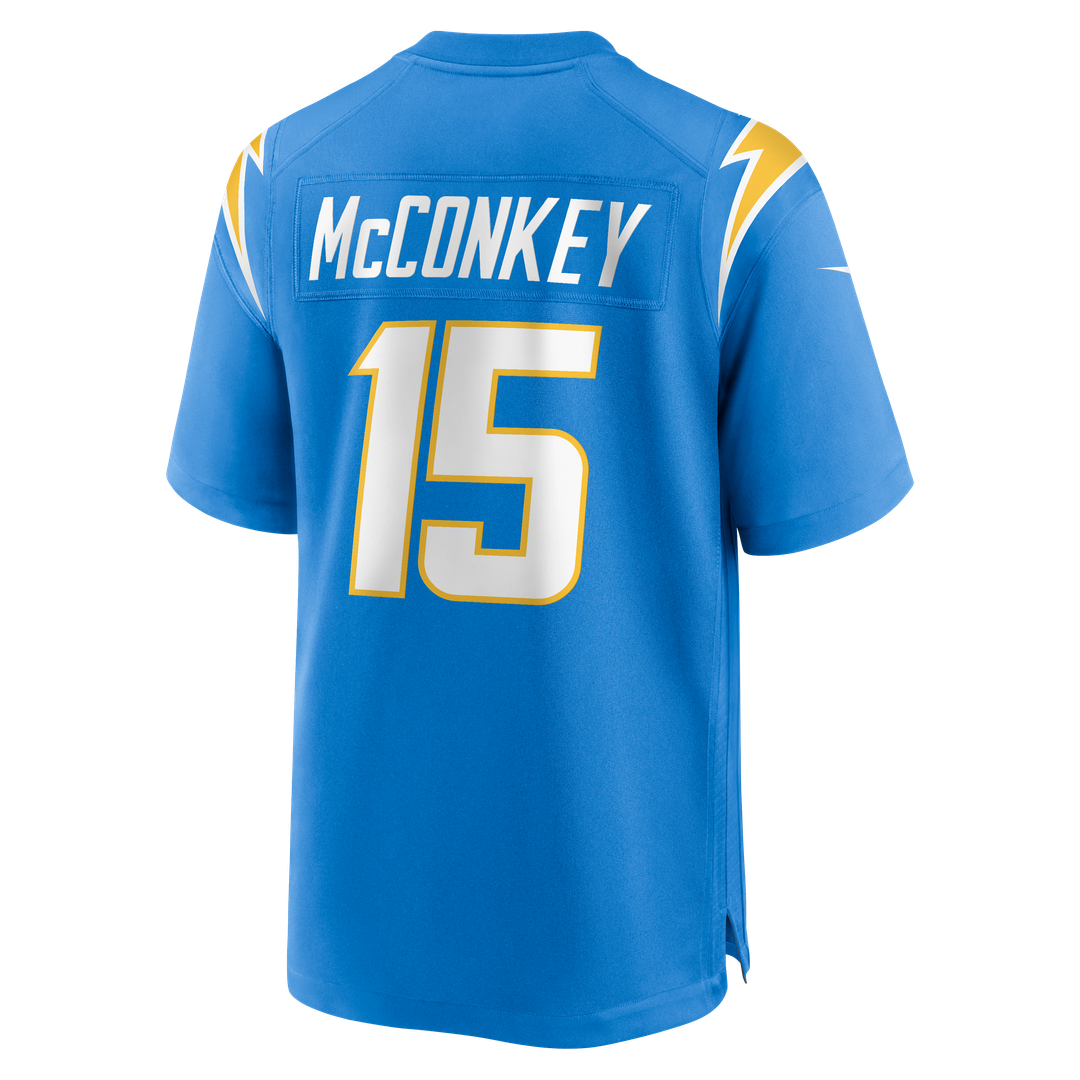 Ladd McConkey Los Angeles Chargers Player Game Jersey - Powder Blue