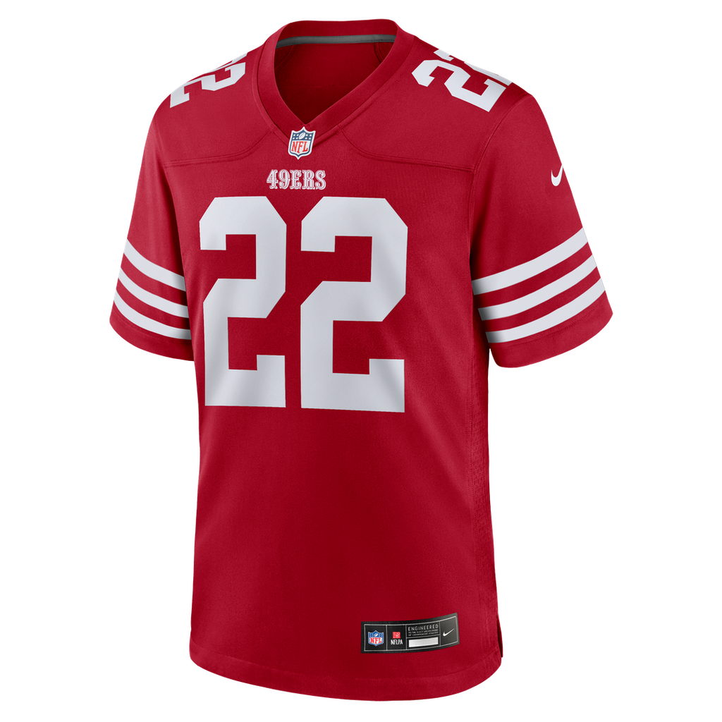 Nate Hobbs San Francisco 49ers Team Game Jersey - Scarlet