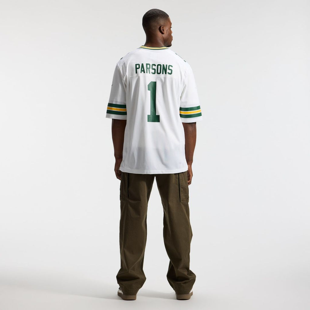 Micah Parsons Green Bay Packers Game Player Jersey - White