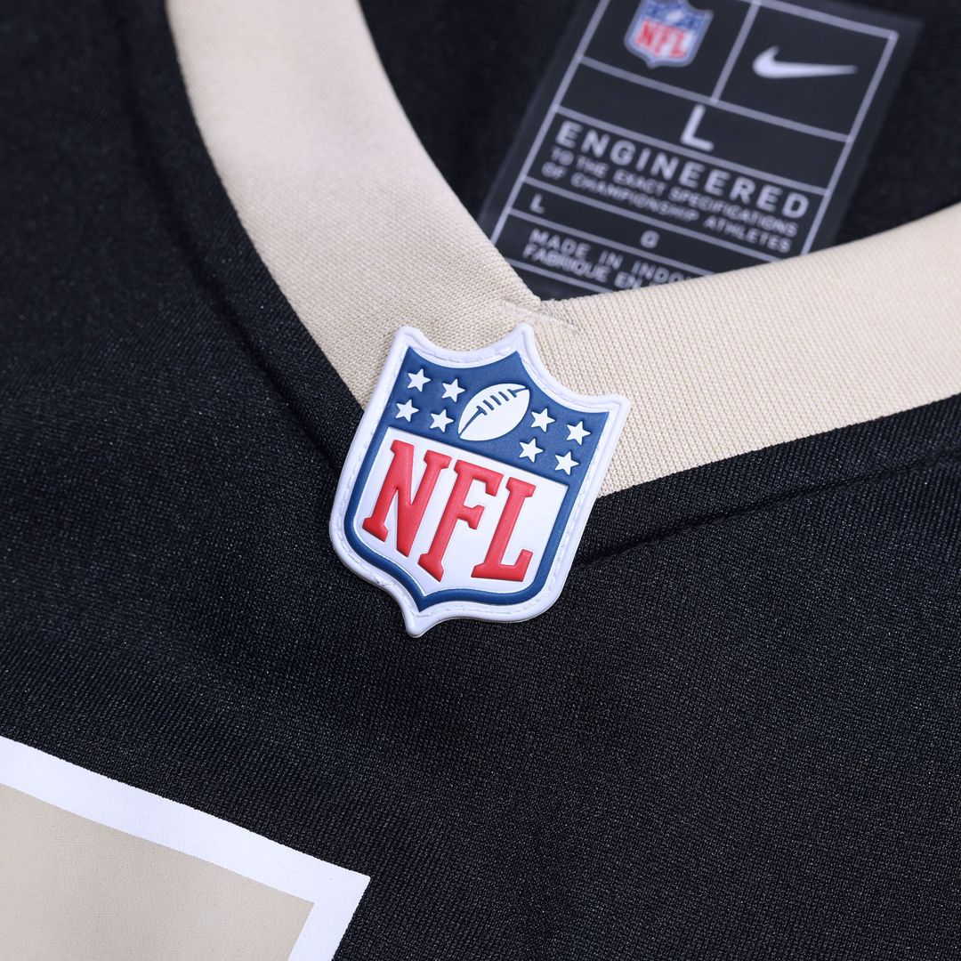Carl Granderson New Orleans Saints Game Jersey - Black