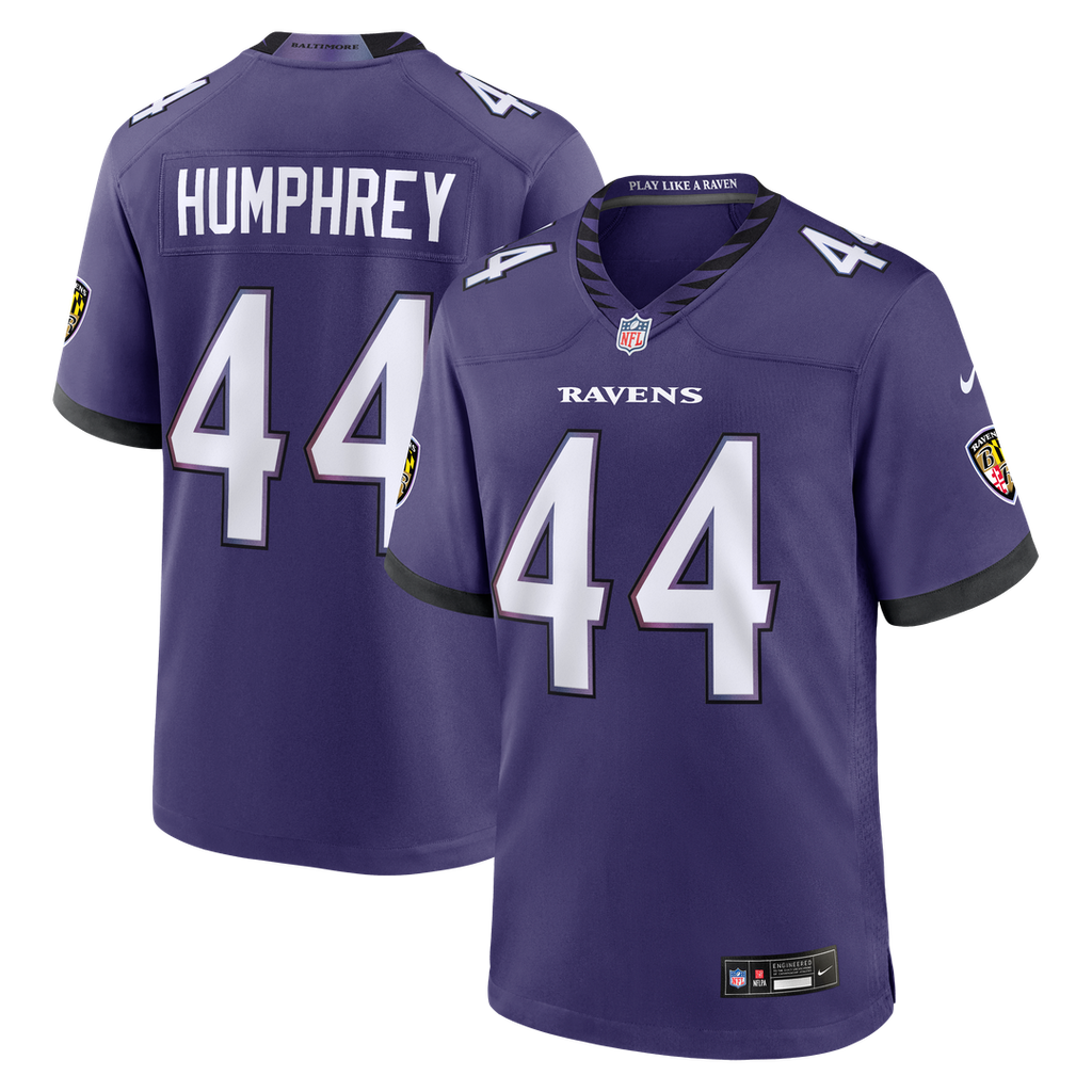 Marlon Humphrey Baltimore Ravens Team Game Jersey - Purple