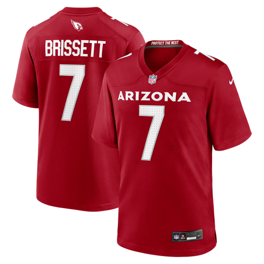 Jacoby Brissett Arizona Cardinals Team Game Jersey - Cardinal
