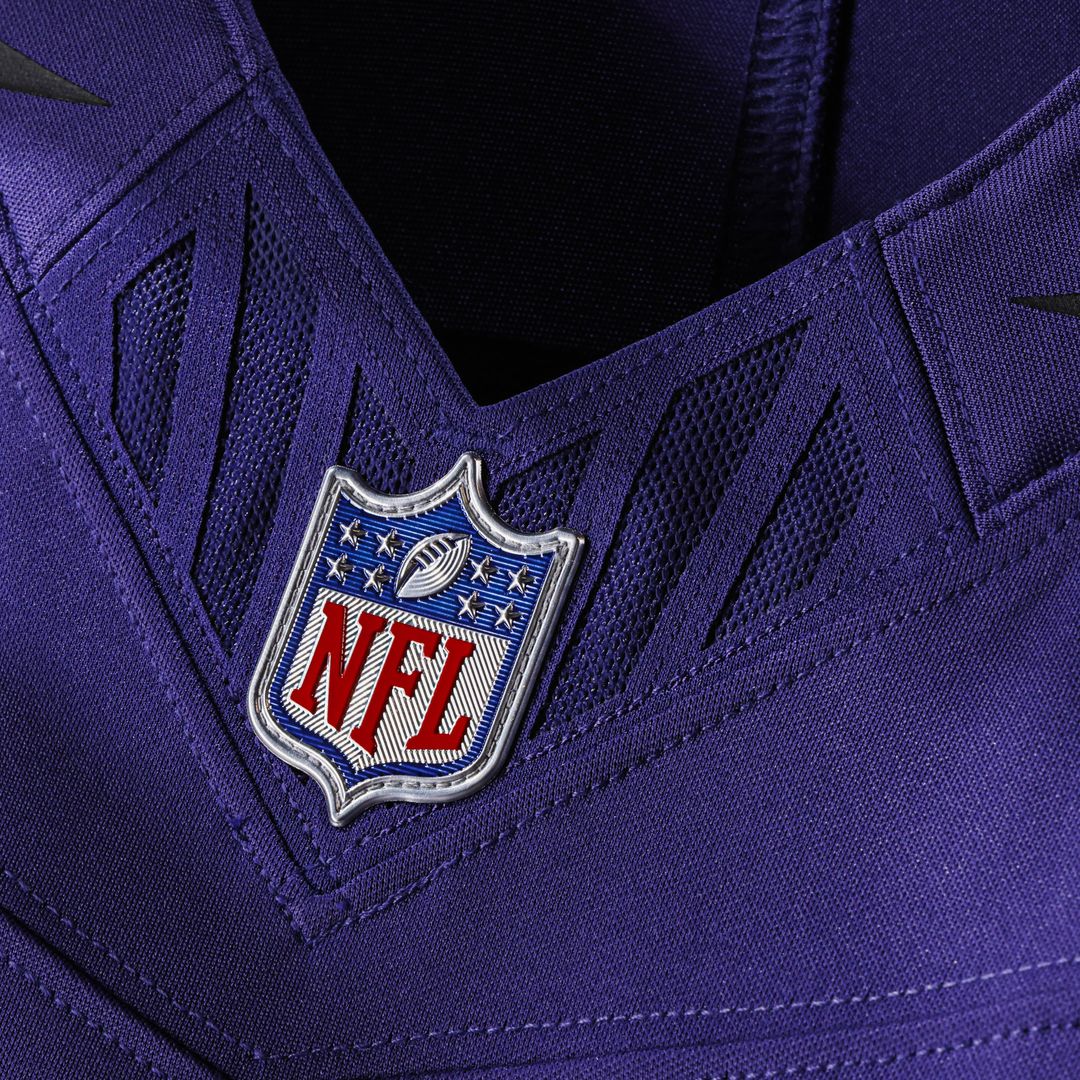 Zay Flowers Baltimore Ravens Team Vapor F.U.S.E. Stitched Limited Jersey - Purple
