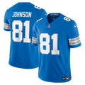 Calvin Johnson Detroit Lions Vapor F.U.S.E. Stitched Retired Limited Jersey - Blue