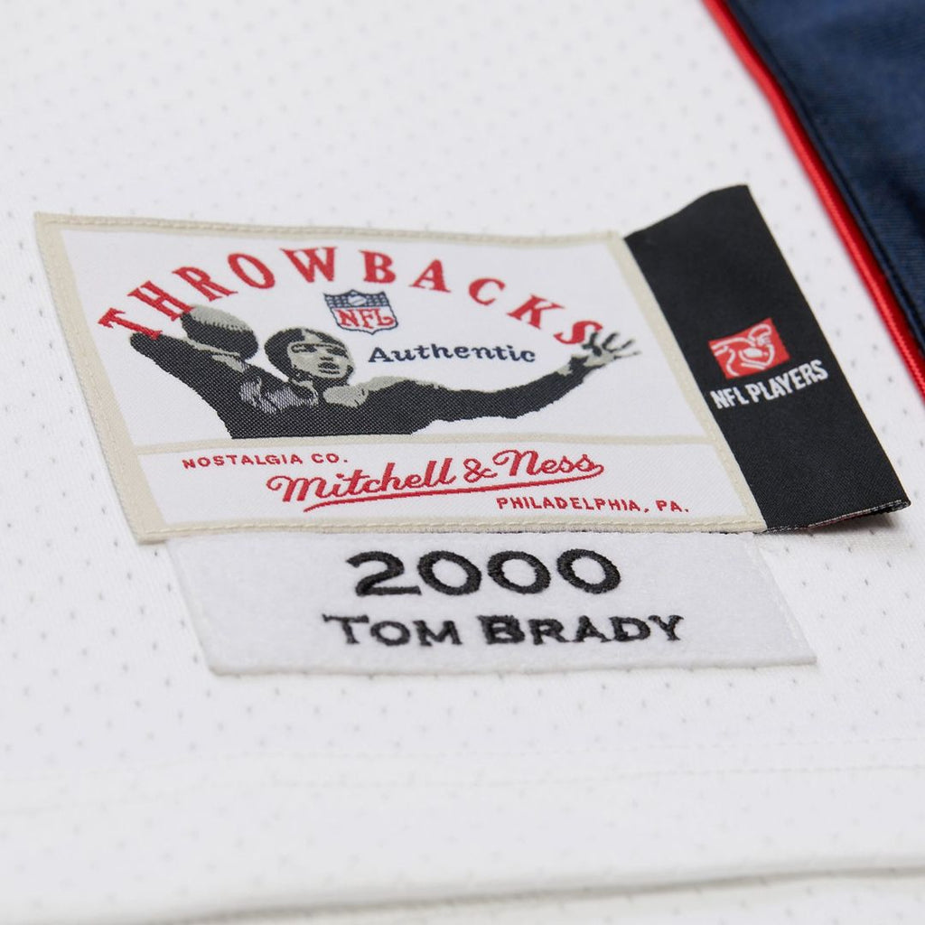 Tom Brady New England Patriots Big & Tall 2001 Legacy Retired Player Jersey - Navy