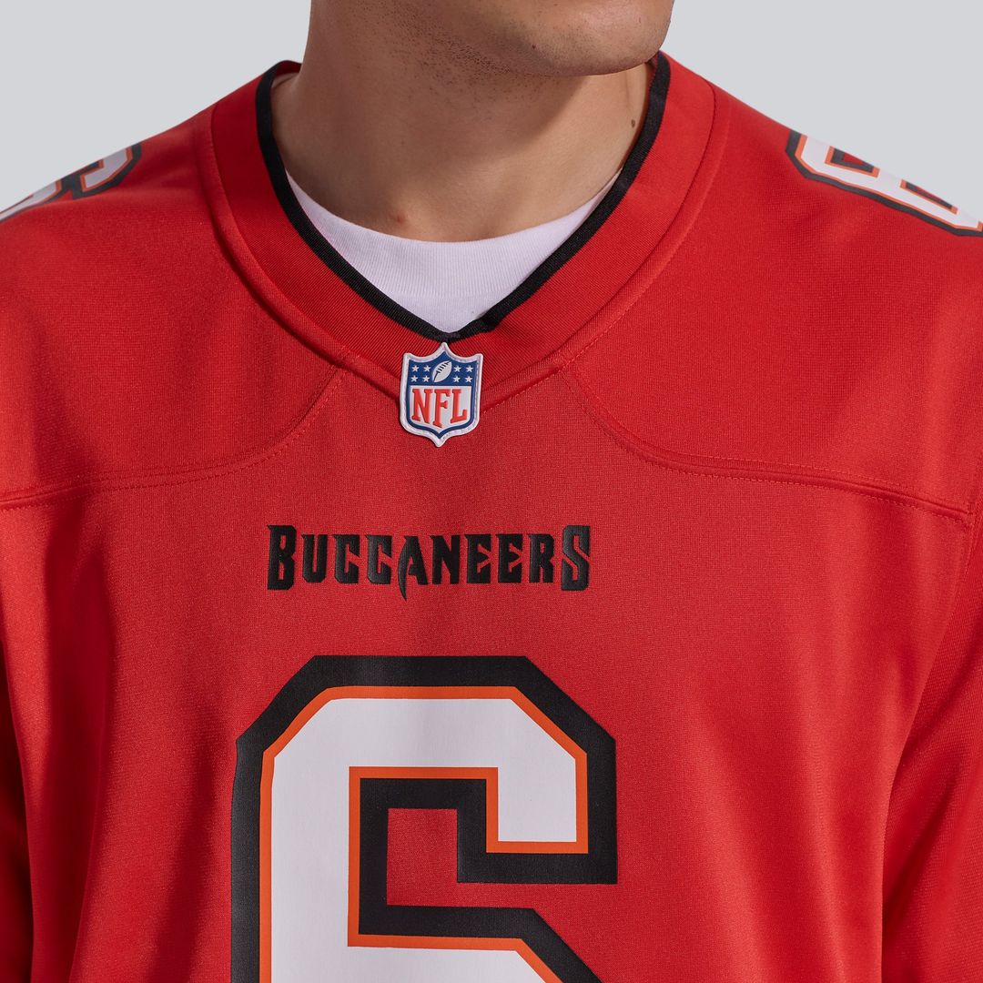 Baker Mayfield Tampa Bay Buccaneers Team Game Jersey - Red