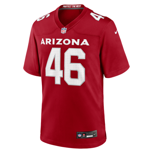 Aaron Brewer Arizona Cardinals Team Game Jersey - Cardinal