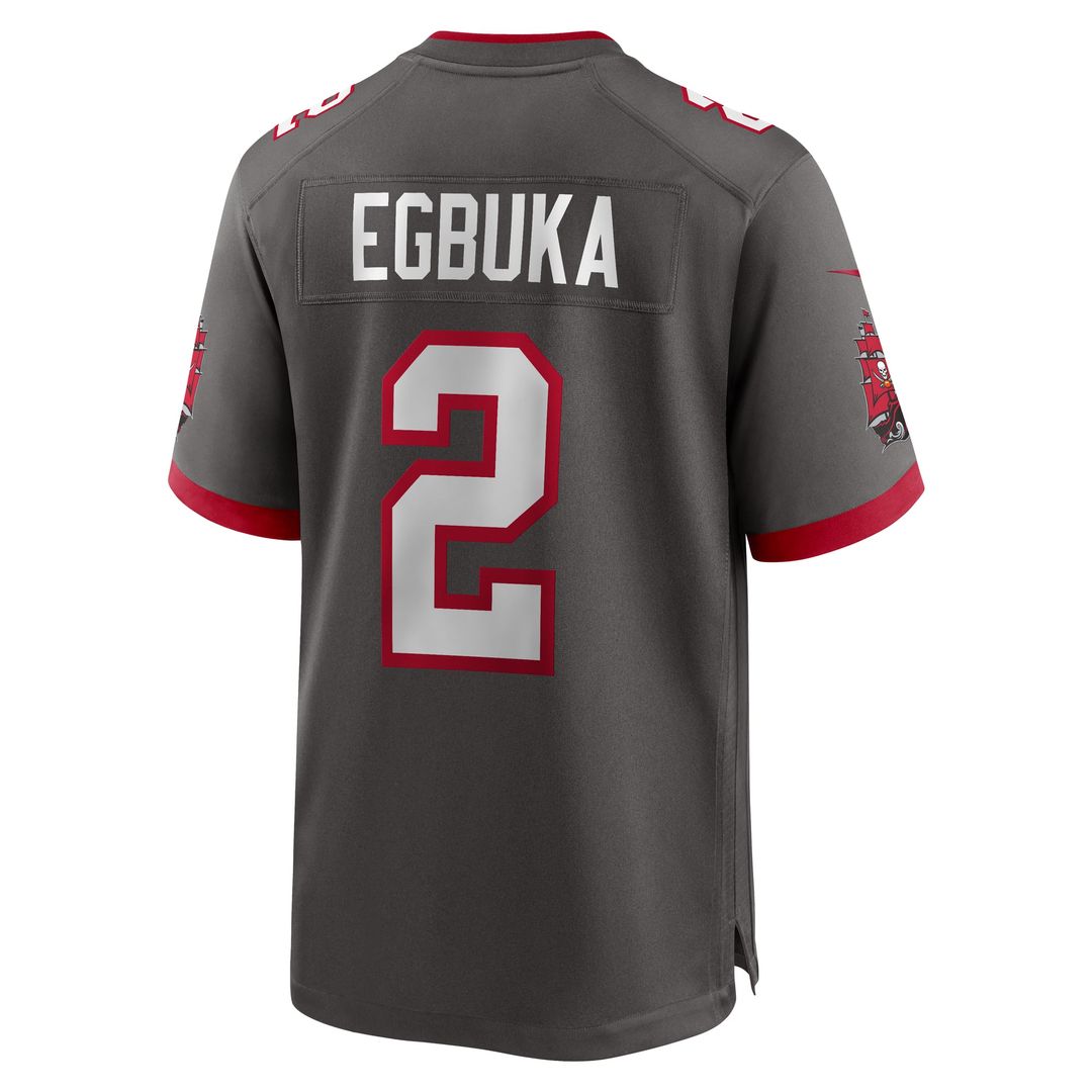 Emeka Egbuka Tampa Bay Buccaneers Alternate 2 Game Jersey - Creamsicle