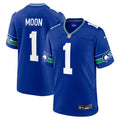 Warren Moon Seattle Seahawks Retired Player Alternate Game Jersey - Royal