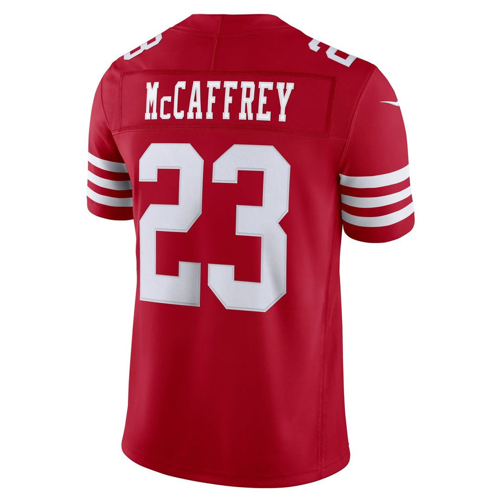 Christian McCaffrey San Francisco 49ers Team Vapor F.U.S.E. Stitched Limited Jersey - Scarlet
