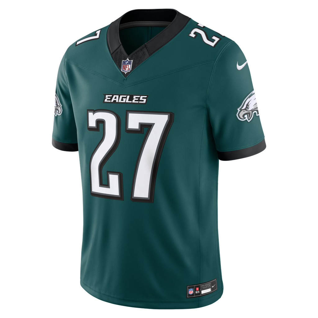 Quinyon Mitchell Philadelphia Eagles Team Vapor F.U.S.E. Stitched Limited Jersey - Midnight Green