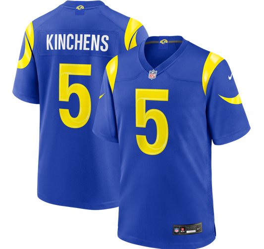 Kamren Kinchens Los Angeles Rams Team Game Jersey - Royal