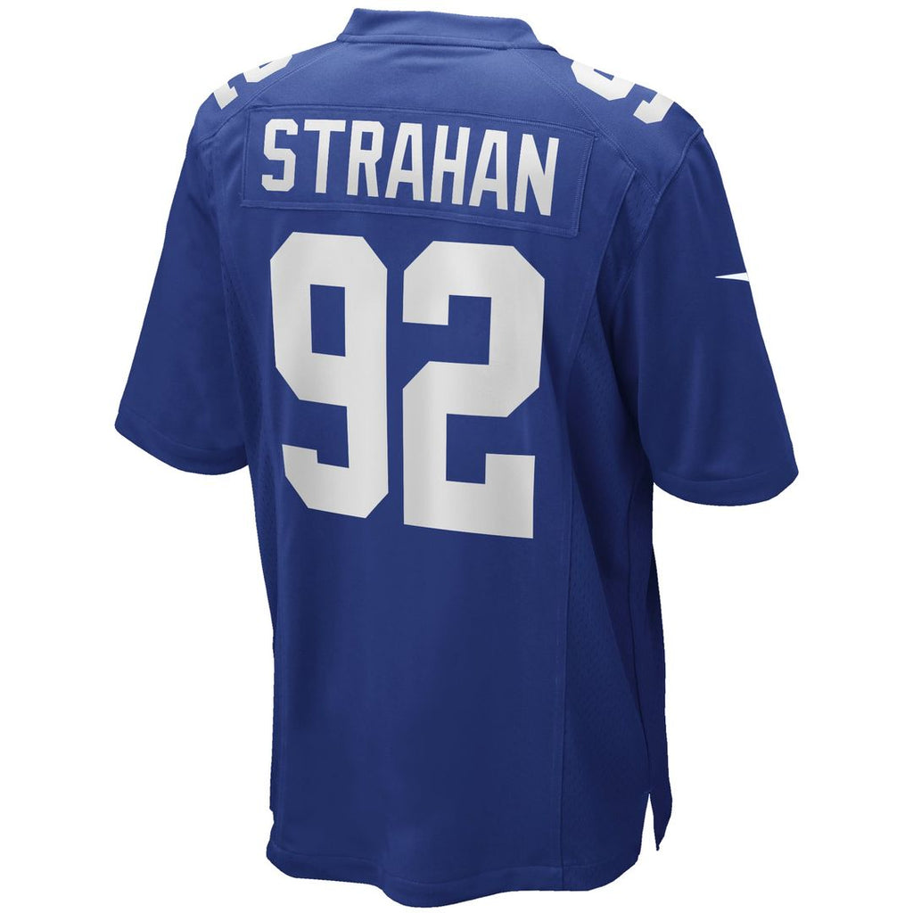 Michael Strahan New York Giants Game Retired Player Jersey - Royal