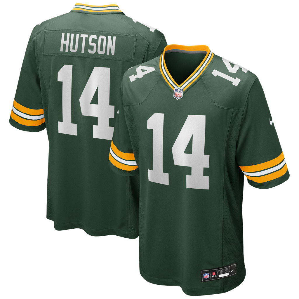Don Hutson Green Bay Packers Game Retired Player Jersey - Green