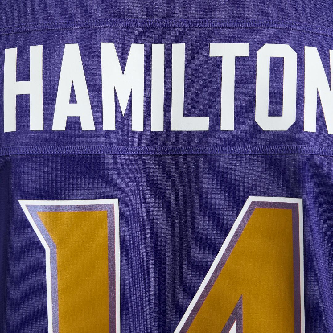 Kyle Hamilton Baltimore Ravens Alternate Game Jersey - Purple