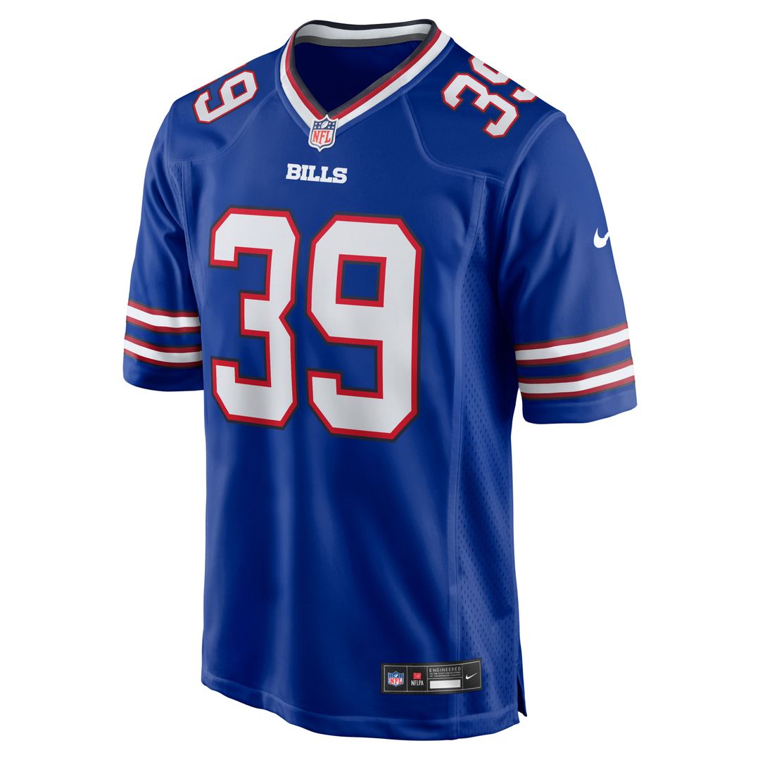 Tommy Doman Jr Buffalo Bills Team Game Jersey - Royal