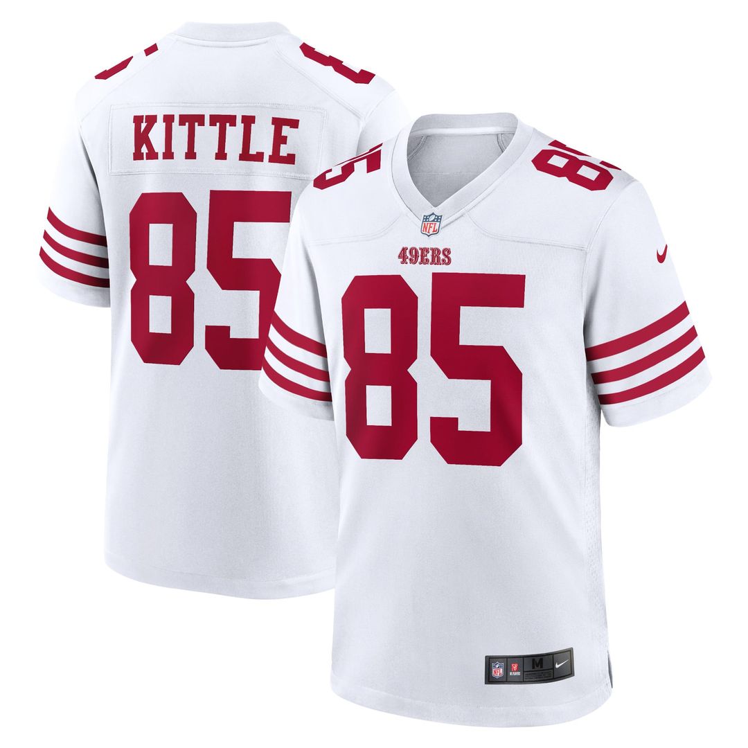 George Kittle San Francisco 49ers Player Game Jersey - Scarlet