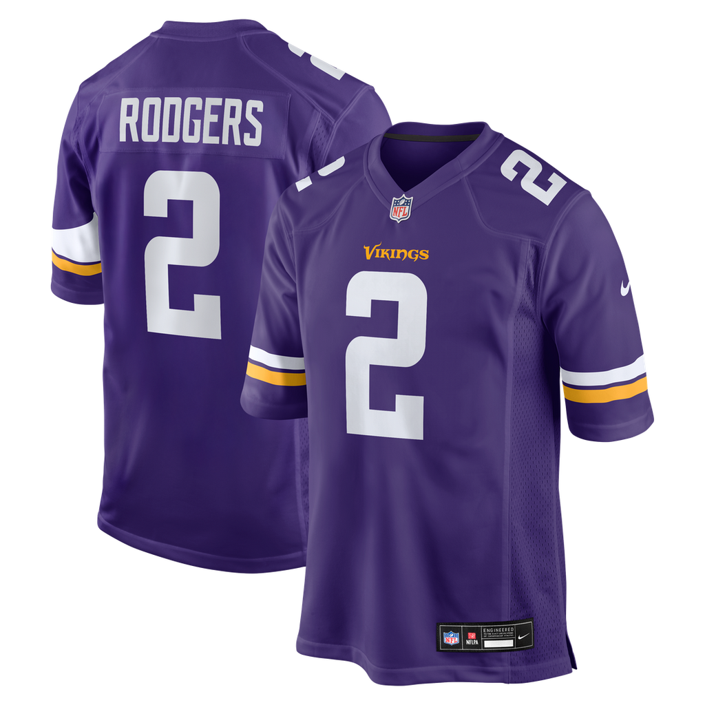 Isaiah Rodgers Minnesota Vikings Team Game Jersey - Purple