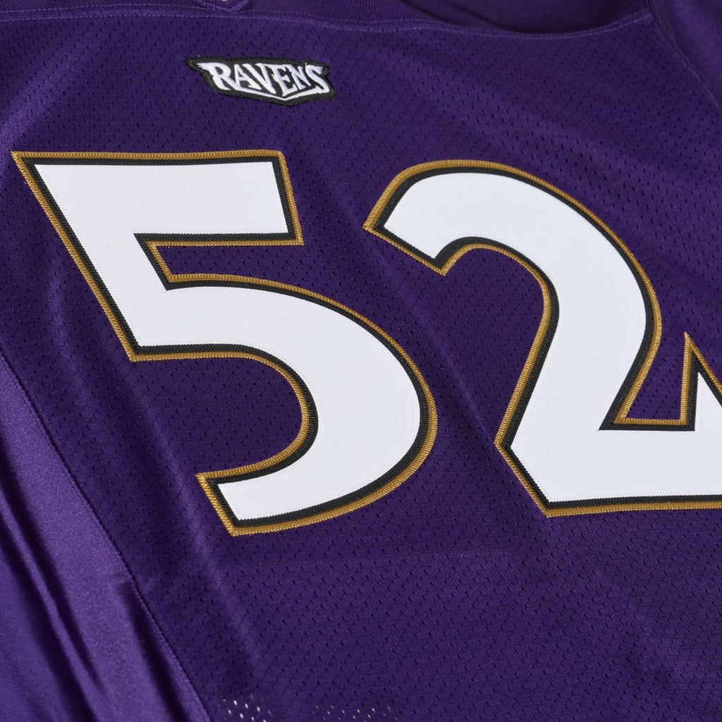 Ray Lewis Baltimore Ravens 1996 Authentic Throwback Jersey - Purple