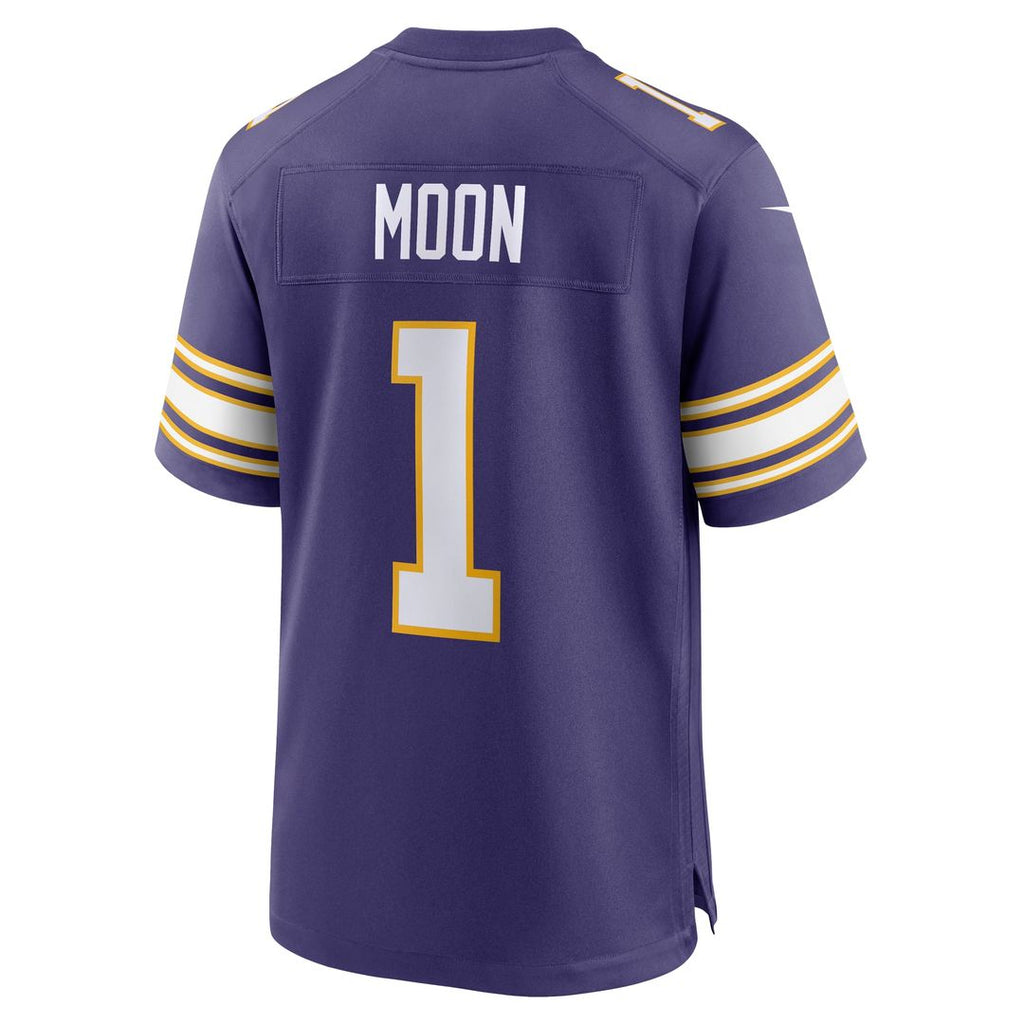 Warren Moon Minnesota Vikings Retired Player Alternate Game Jersey - Purple