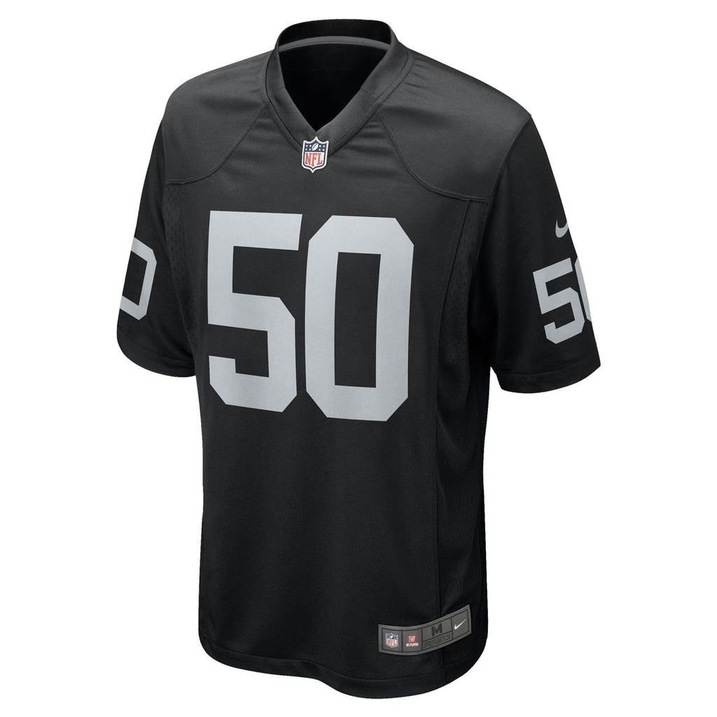 Jacob Bobenmoyer Las Vegas Raiders Game Player Jersey - Black