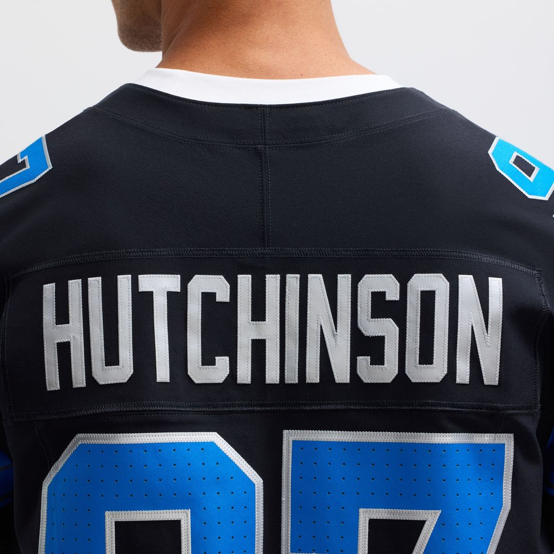 Aidan Hutchinson Detroit Lions Team Vapor F.U.S.E. Elite Jersey - Blue