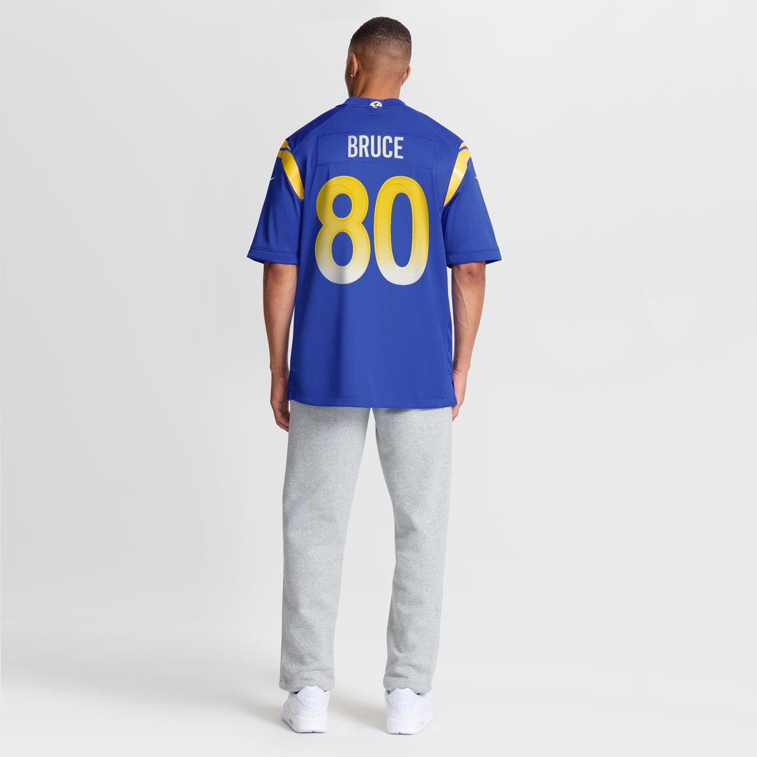 Isaac Bruce Los Angeles Rams Game Retired Player Jersey - Royal