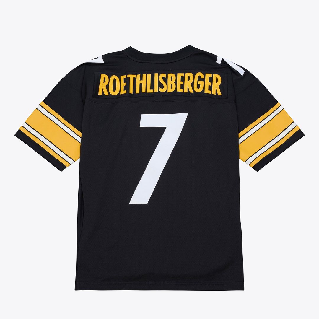Ben Roethlisberger Pittsburgh Steelers 2004 Big & Tall Legacy Retired Player Jersey - Black