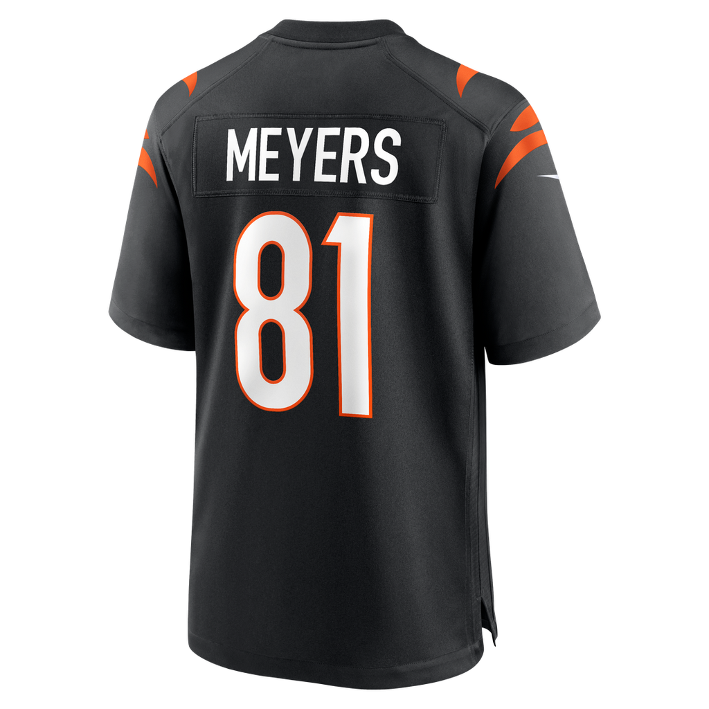 Dohnte Meyers Cincinnati Bengals Team Game Jersey - Black