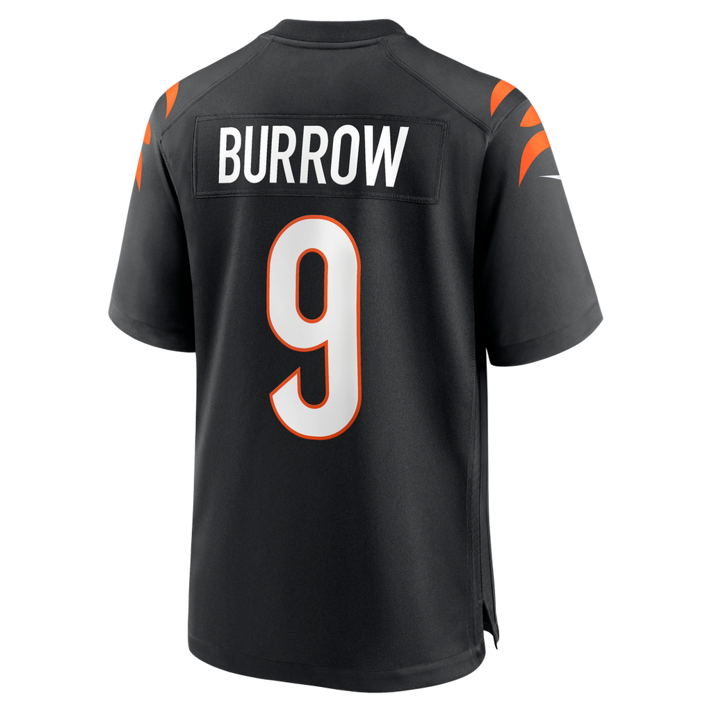Joe Burrow Cincinnati Bengals Player Game Jersey - Black