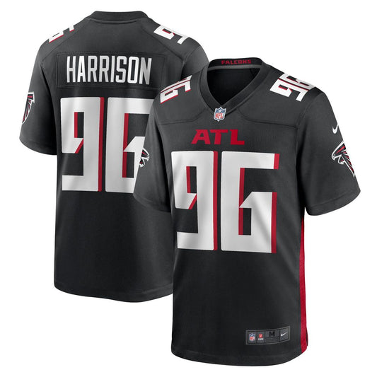 Zach Harrison Atlanta Falcons Team Game Jersey - Black