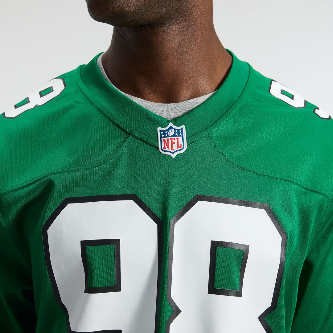 Jalen Carter Philadelphia Eagles Alternate Game Jersey - Kelly Green
