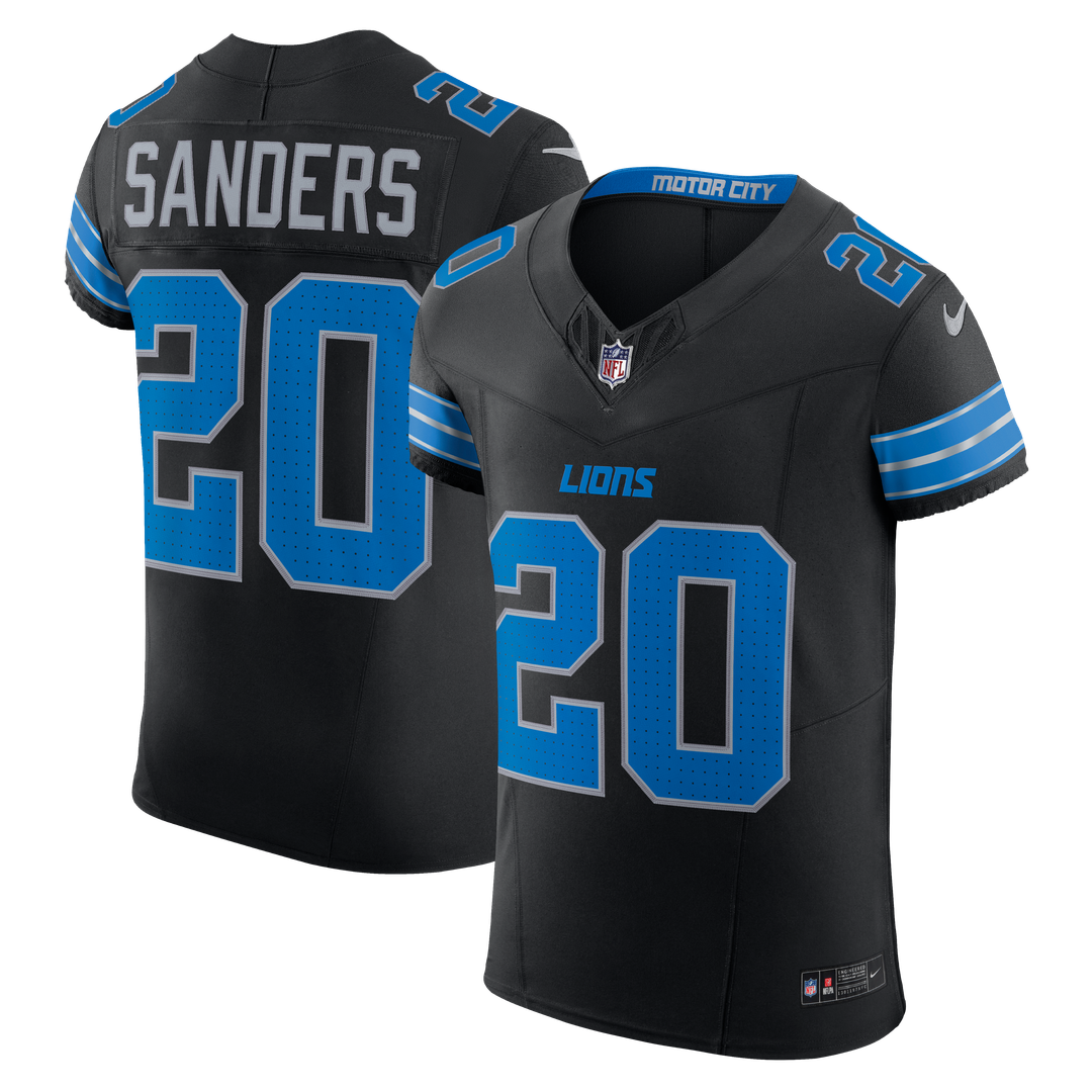 Barry Sanders Detroit Lions Team Vapor F.U.S.E. Elite Jersey - Blue