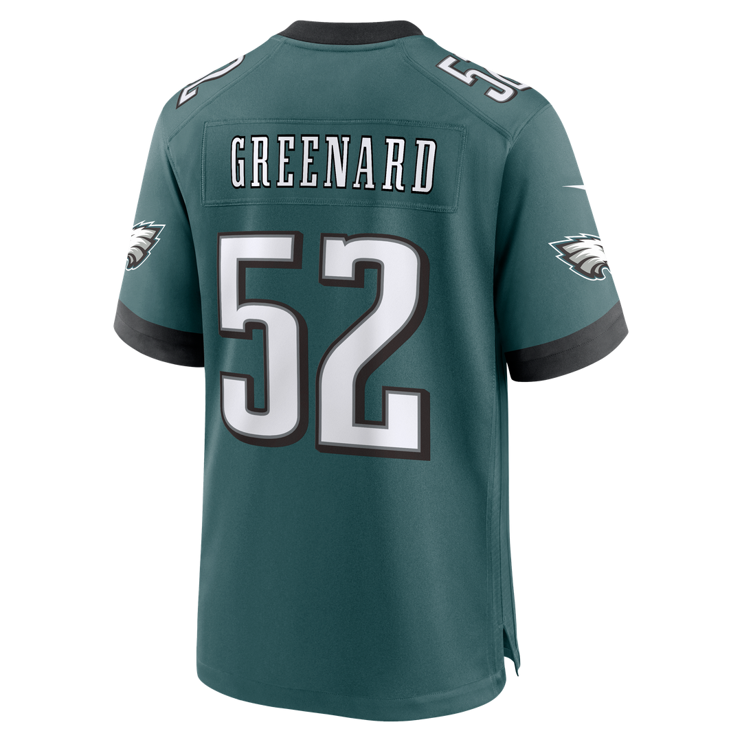 Jonathan Greenard Philadelphia Eagles Game Jersey - Midnight Green
