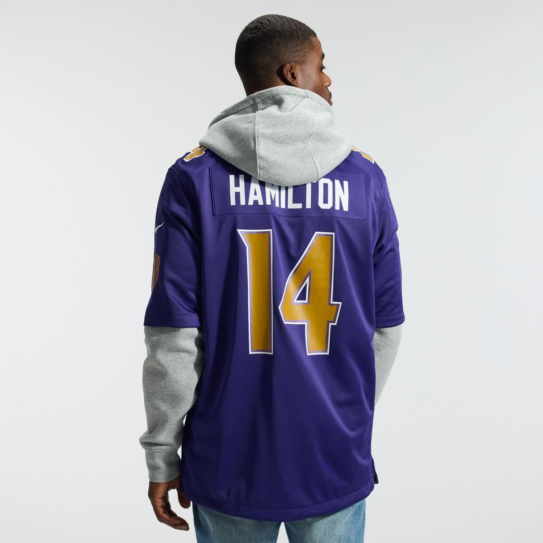 Kyle Hamilton Baltimore Ravens Game Jersey - White