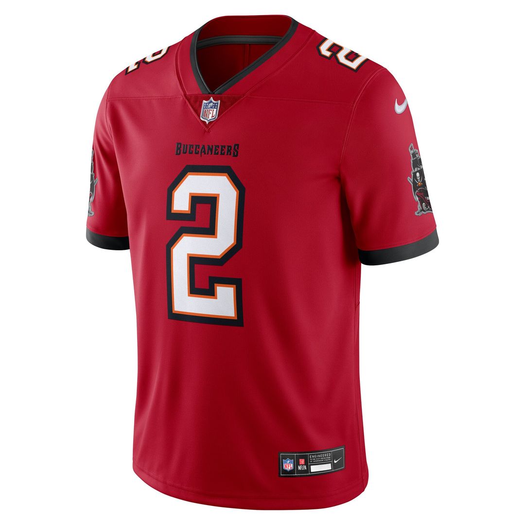 Emeka Egbuka Tampa Bay Buccaneers Vapor Untouchable Stitched Limited Jersey - Red
