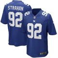Michael Strahan New York Giants Game Retired Player Jersey - Royal