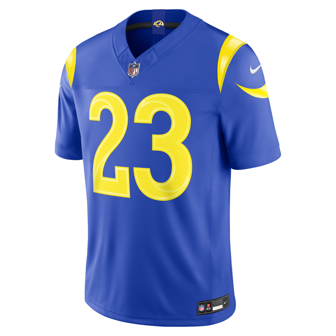 Kyren Williams Los Angeles Rams Team Vapor F.U.S.E. Stitched Limited Jersey - Royal