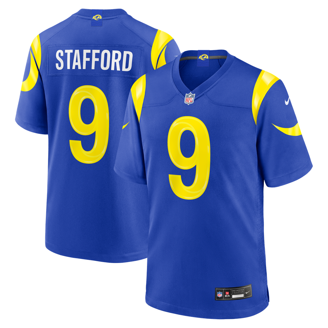 Matthew Stafford Los Angeles Rams Classic Sol Game Jersey