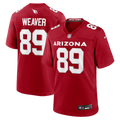 Xavier Weaver Arizona Cardinals Team Game Jersey - Cardinal