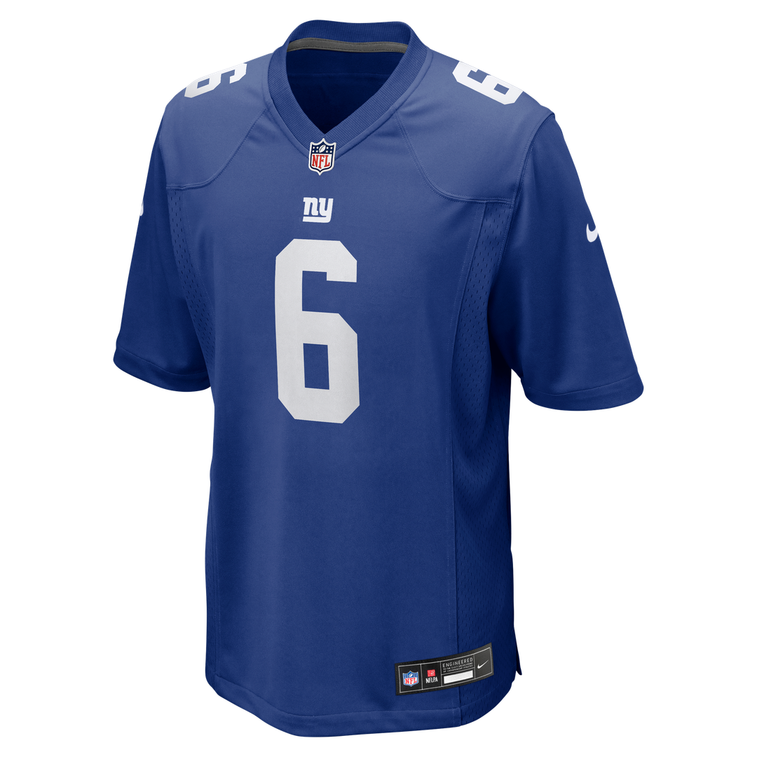 Jaxson Dart New York Giants Game Jersey - White