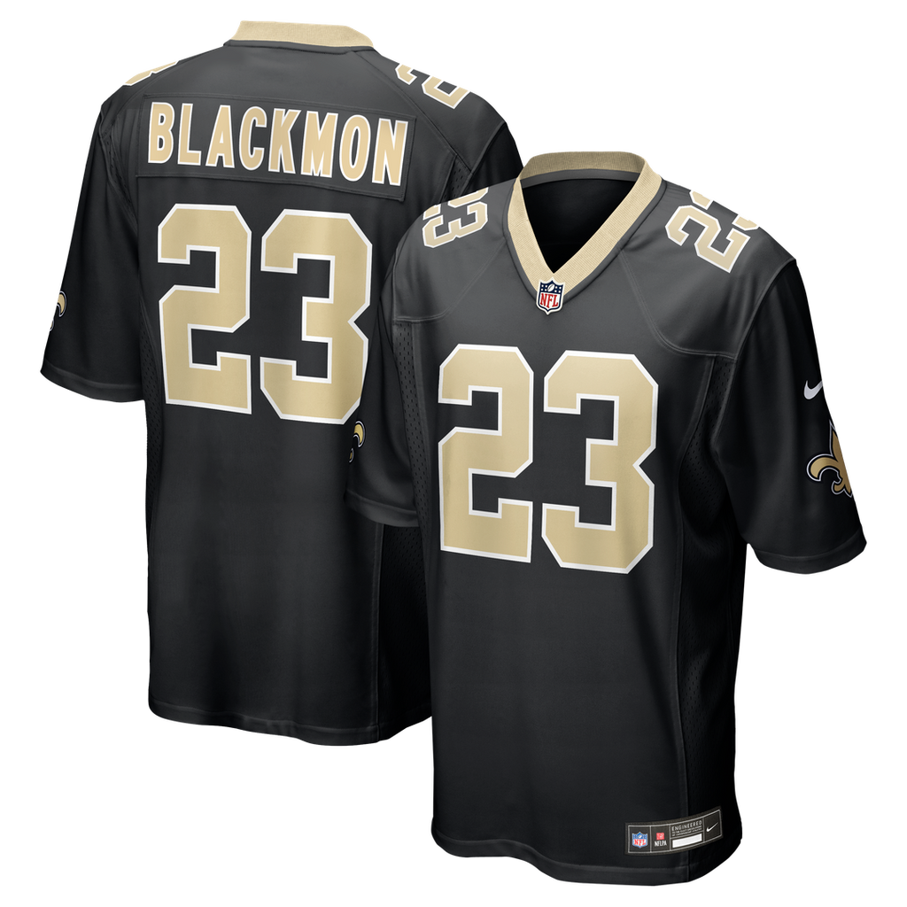 Julian Blackmon New Orleans Saints Team Game Jersey - Black