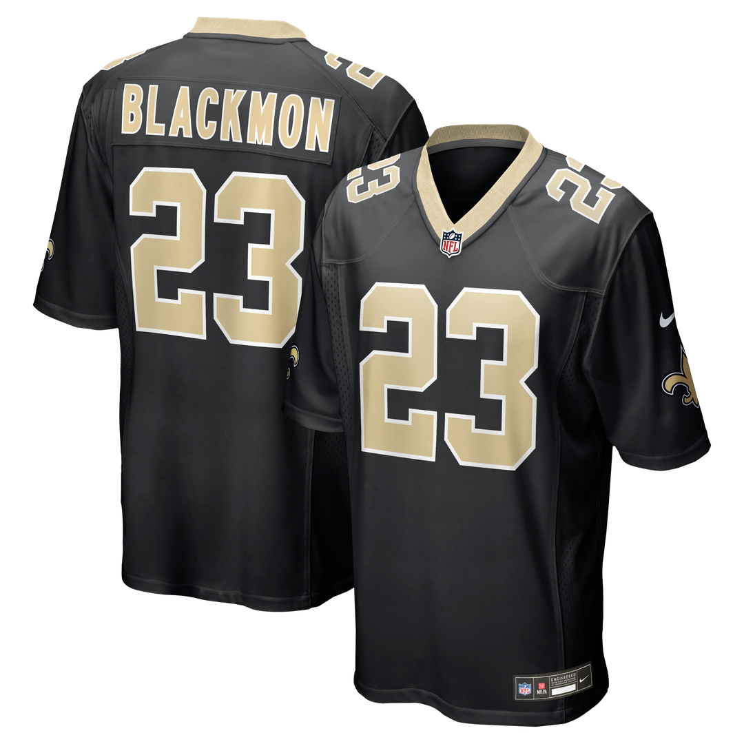 Julian Blackmon New Orleans Saints Team Game Jersey - Black