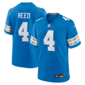 D.J. Reed Detroit Lions Team Game Jersey - Blue