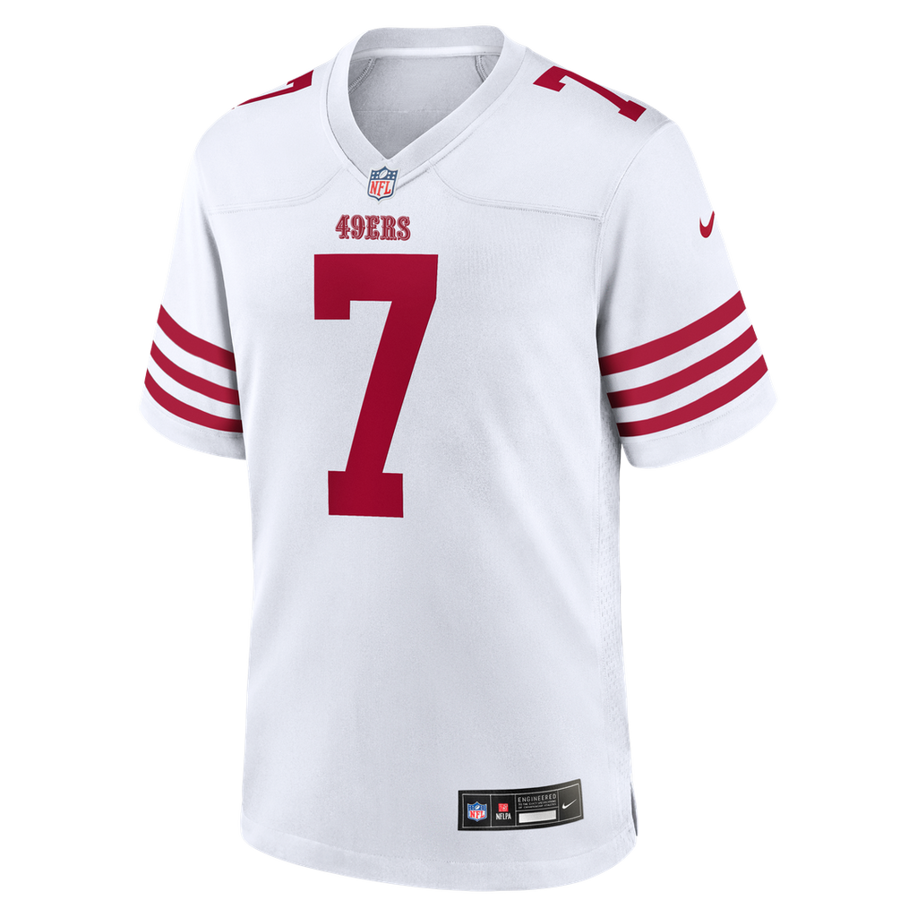 De'Zhaun Stribling San Francisco 49ers Game Jersey - White