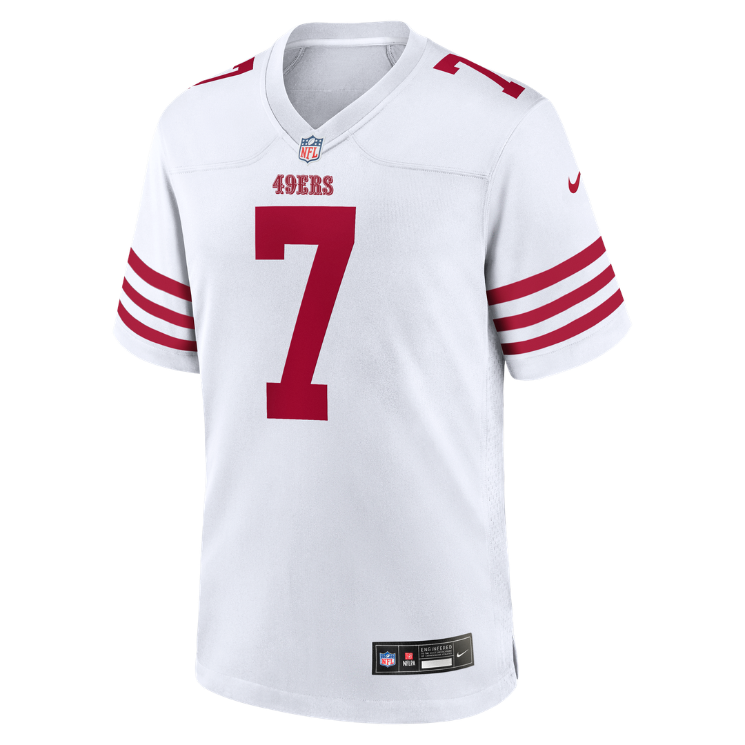 De'Zhaun Stribling San Francisco 49ers Game Jersey - White