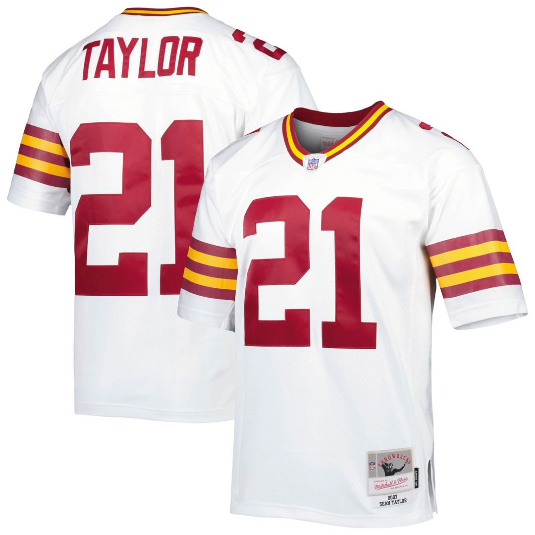 Sean Taylor Washington Commanders Big & Tall 2007 Legacy Retired Player Jersey - White
