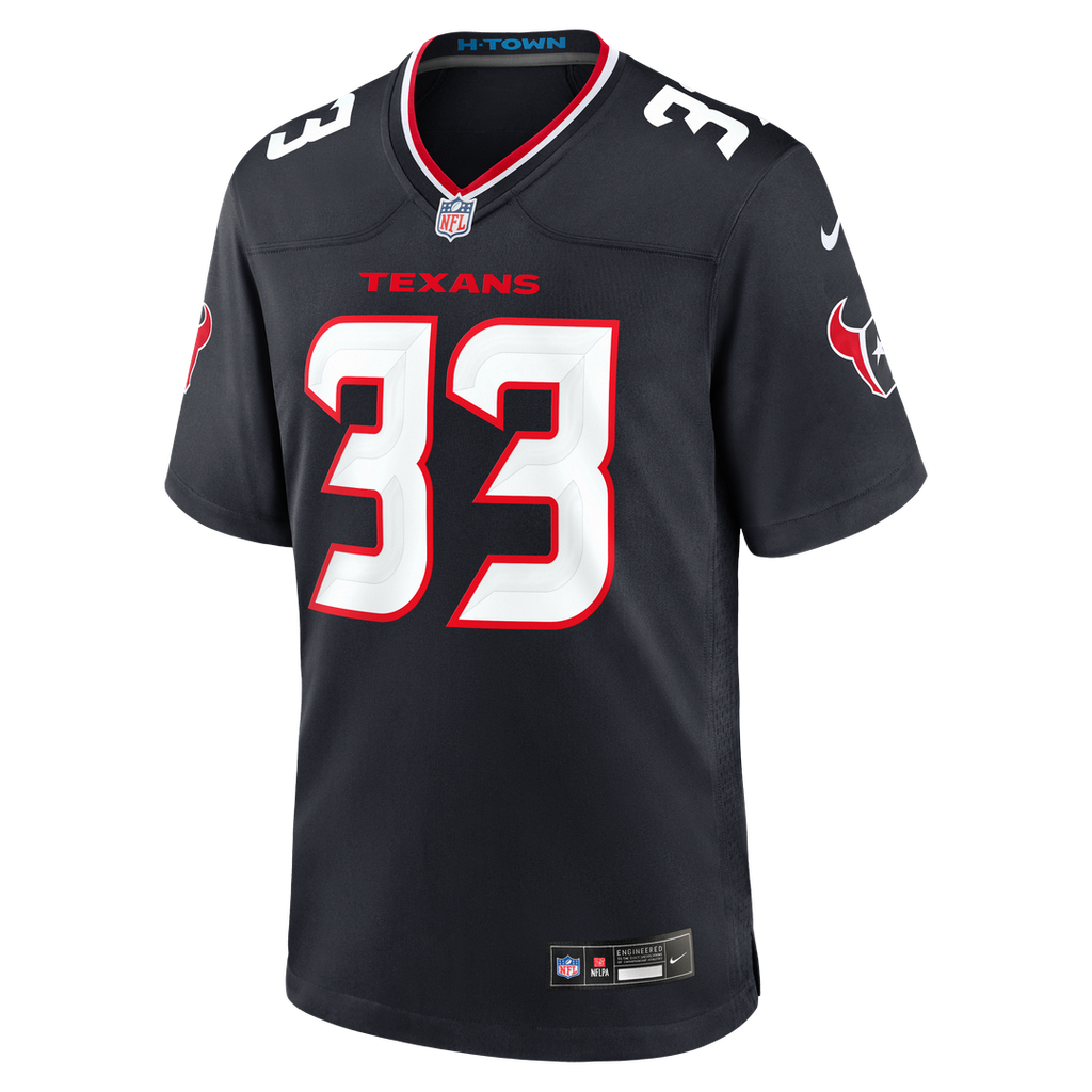 Dare Ogunbowale Houston Texans Team Game Jersey - Navy
